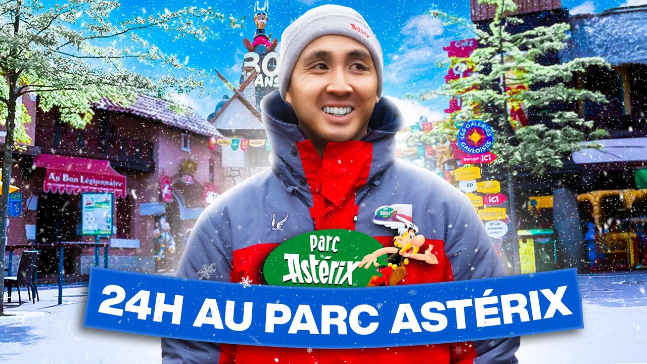 5 jobs, 50 attractions : 24h au Parc Astérix avec @‌fredvanlong