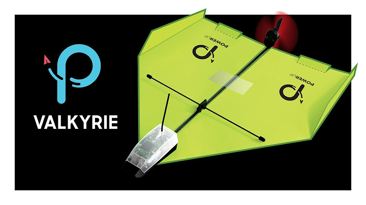 How to Fold Valkyrie  — BEST Paper Airplane — Works with the PowerUp 2.0, 4.0