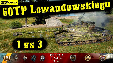 World of Tanks 60TP Lewandowskiego Replay - 5 Kills 9.3K DMG(Patch 1.7.0)