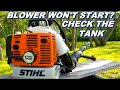 Fixing a Stihl backpack blower that won't start