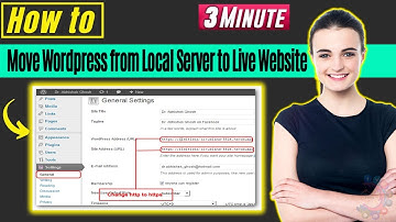 How to Move Wordpress from Local Server to Live Website 2024