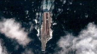 China's first aircraft carrier takes to the seas