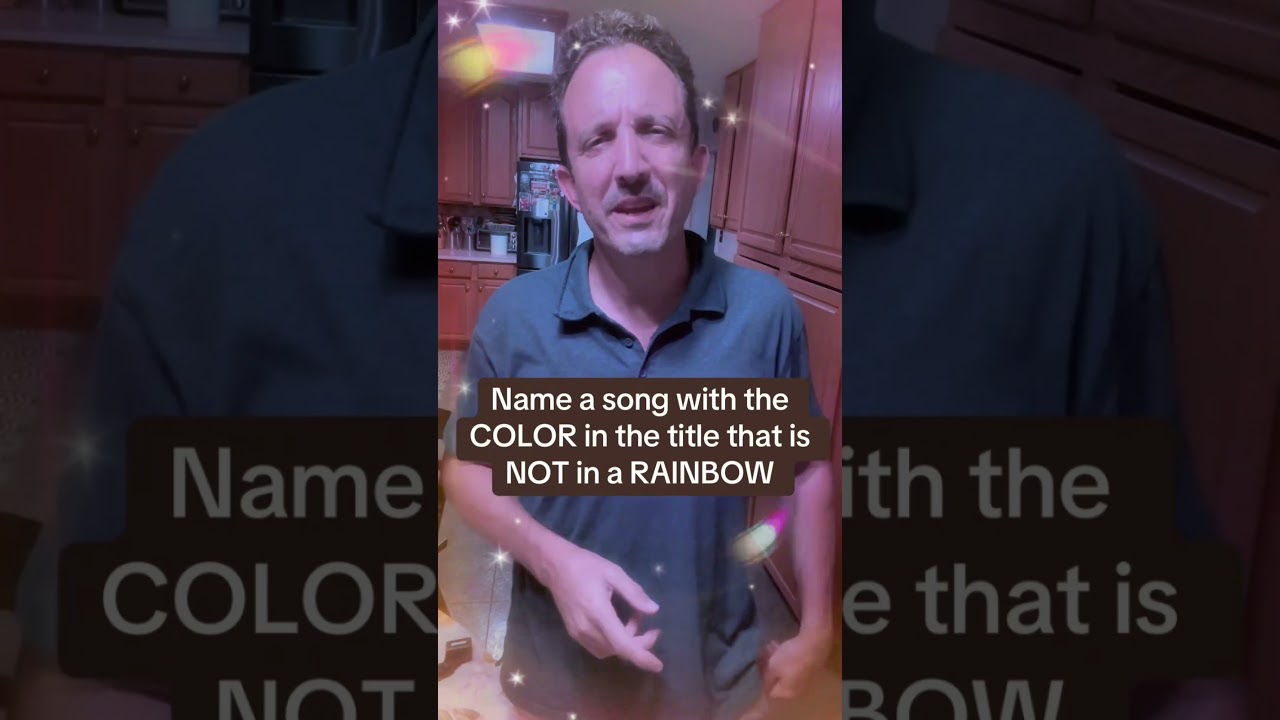 Name a song with a COLOR in the title that is NOT a color in the RAINBOW 