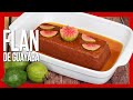 😋 FLAN DE GUAYABA Y QUESO ► Receta de Postre Casero MUY Fácil