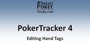 Editing Hand Tags within PokerTracker 4 | SmartPokerStudy.com