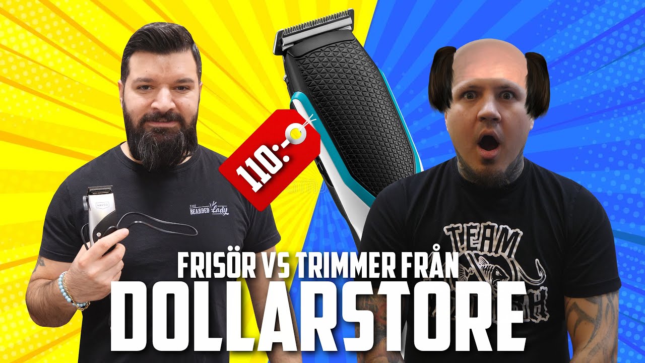 Frisör V.S Superbillig Hårtrimmer Från Dollarstore