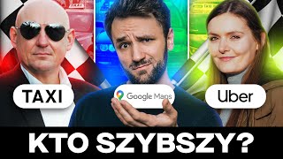 Kto będzie szybszy - TAXI vs NAWIGACJA vs UBER