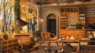 Cozy Porch 🍂 Idyllic & Breezy Autumn with Coffee Jazz Music For Relaxing October & Lazy Day by Jazzy Café 2,123 views 6 months ago 11 hours, 50 minutes