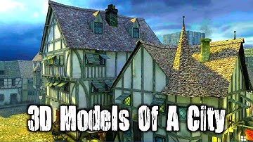 3D Model Of A City For Documentary Videos