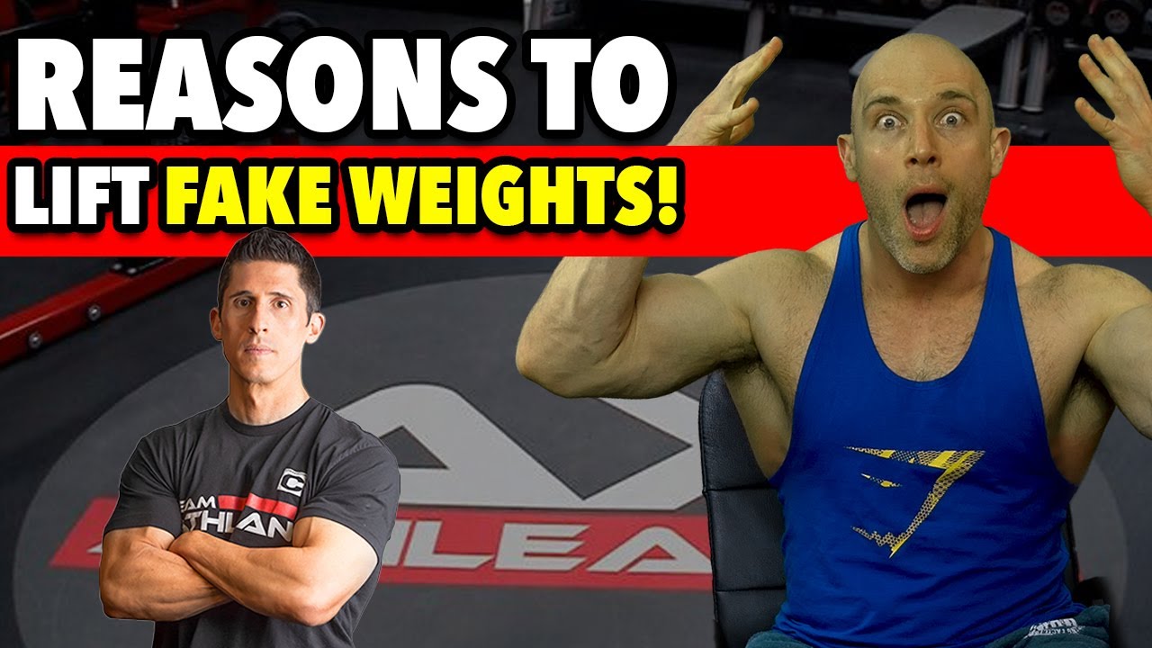 5 GREAT Reasons To Lift FAKE WEIGHTS! (AthleanX Is Right!) YouTube