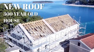 300 Year Old House Gets a New Roof - renovation / reconstruction Pt-1 by lignum 202,078 views 2 years ago 8 minutes, 20 seconds