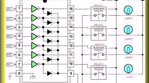 Using the ULN2003A Transistor Array with Arduino