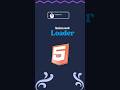 animated loader using html css and js with free source code #shorts #programming #maddycoder #coding