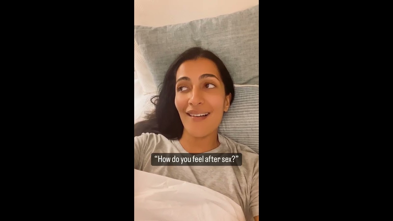 How do you feel after sex?
