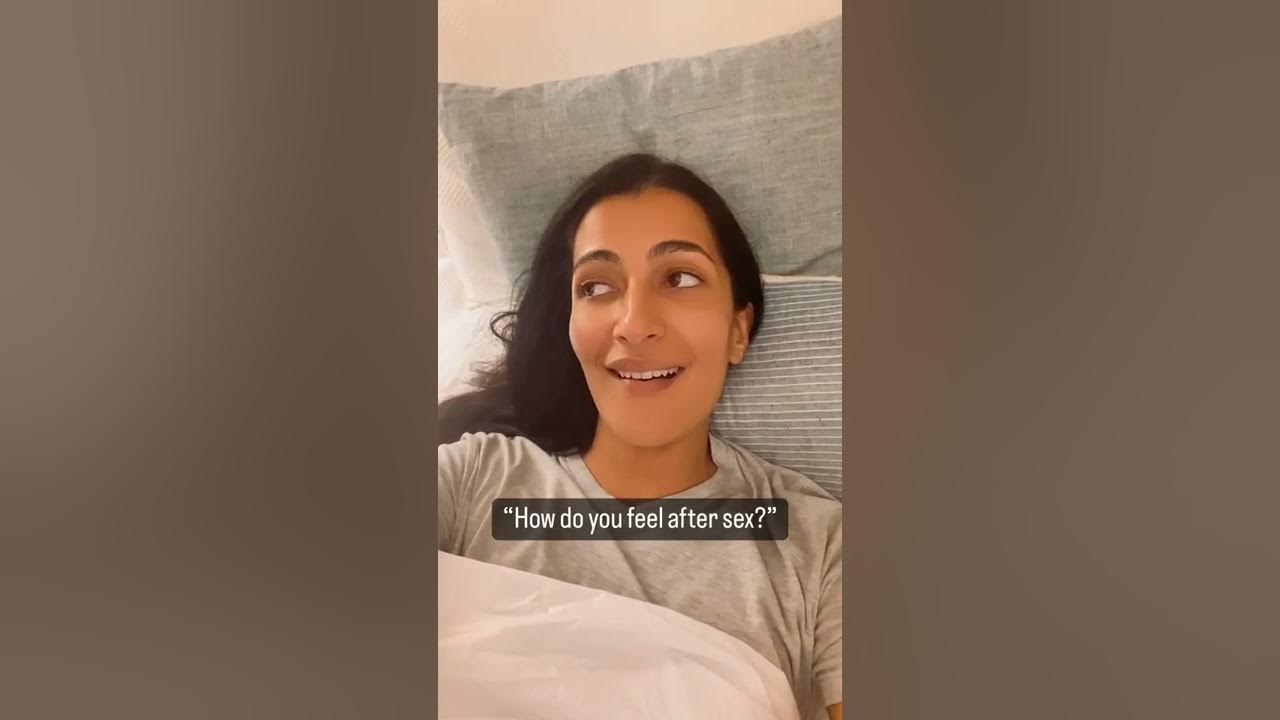 How do you feel after sex?