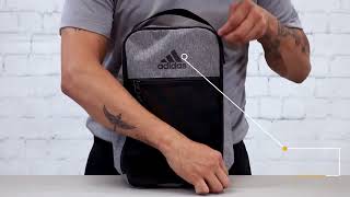 Adidas Golf Logo Embroidered 6L Shoe Bag - For Unisex - Buy at ApparelnBags.com