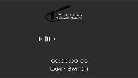 Lamp Switch | HQ Sound Effect
