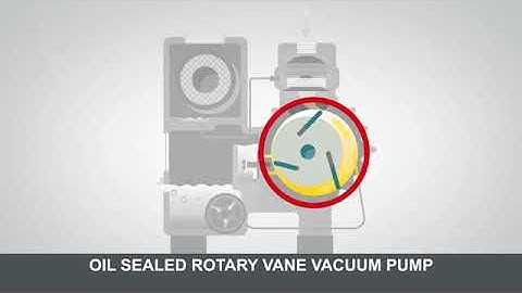 Rotary vane pump working principle