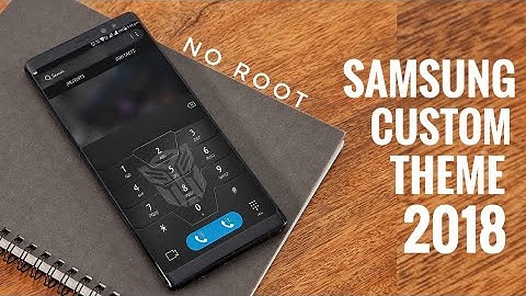 Samsung Custom Dark Theme For Nougat/Oreo Devices || No Root 2018