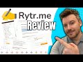 Rytr Review - MUST-WATCH Before Trying Rytr.me (2023)