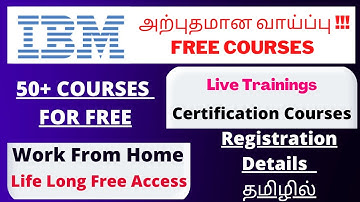 IBM Skills Build For Students | Free Certificate Courses Online 2021 Tamil | IBM Free Certificate