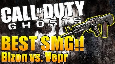 Ghosts: BEST SMG! Bizon vs Vepr Comparison | Gun Class Setup | Tips Tricks Call of Duty COD Ghost