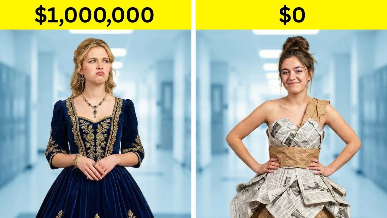 100 000 000 ₽ vs 0 ₽ в ШКОЛЕ! 💎 Шокирующая БИТВА ОБРАЗОВ!