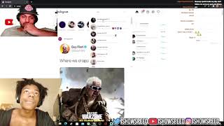 JiDion Tells IShowSpeed That His Ex Dream Is Following Him On Ig Full Live Stream REACTION!