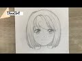 How to draw anime girl #2 | speed drawing | DinaArt