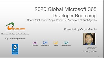 Microsoft 365 Building apps with SharePoint, PowerApps, PowerAutomate, PowerBI Power Chatbots