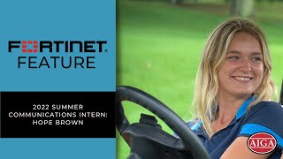 Intern Hope Brown shares how the AJGA Internship helped her grow