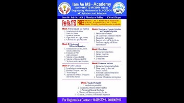 I AM AN IAS ACADEMY  /  TANGEDCO (TNEB) AE Written test / MATHS CLASS