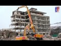 HITACHI ZAXIS 670 High Reach Demolition / Abbruch Esslingen, 10.01.2017.