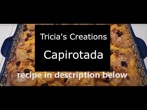 Tricia's Creations: Capirutada Mexican Bread Pudding: lazy version