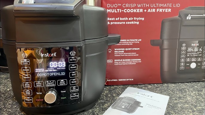 Instant Pot® Duo™ Crisp™ 6.5-quart with Ultimate Lid Multi-Cooker and Air  Fryer