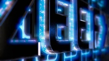 3D Neon Logo Reveal Intro Template for After Effects || Free Download