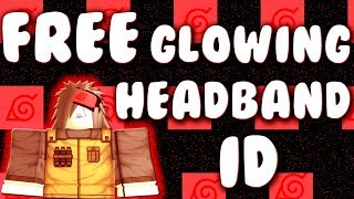 Free Shinobi Life Glowing Headband Id Roblox Youtube - roblox naruto headband id