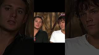 Jensen and Jared #supernatural #dean #sam #winchesters