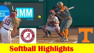 #3 Tennessee vs #17 Alabama Softball Game 1 Highlights, April 26 2024