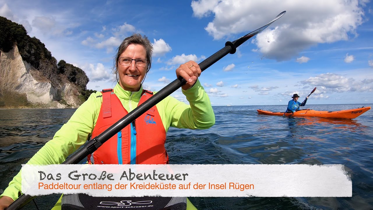 Das große Abenteuer - Paddeltour entlang der Kreideküste auf der Insel Rügen (4k)