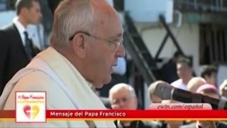 ⁣Mensaje del Papa Francisco en el Centro de Rehabilitación Santa Cruz Palmasola en Bolivia