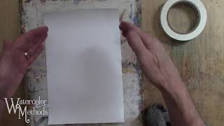 Three Ways to Stretch Watercolor Paper