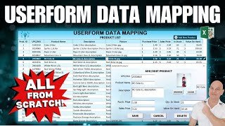 Excel VBA Hack: How To Use Data Mapping In Any Userform screenshot 3