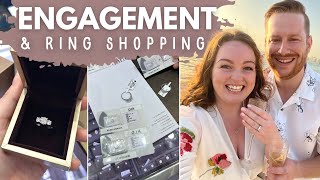 OUR ENGAGEMENT STORY  ring shopping & designing together, planned proposal & our special Dubai trip