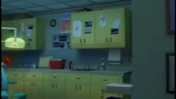 Finding Nemo on DVD Dentist room tour