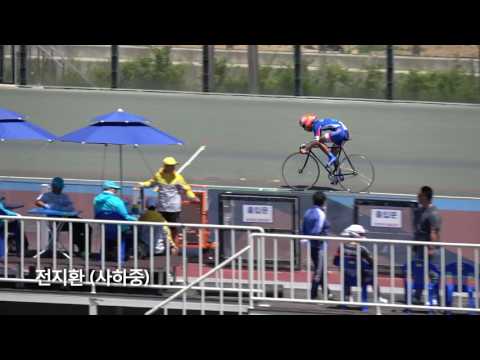 2017 충남소년체전(양양) 남자중등부 개인추발 2km 전지환 (사하중)
