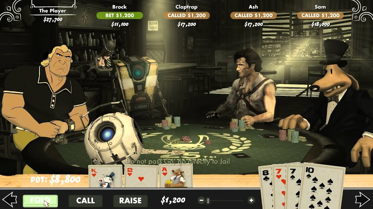 Poker night sam and max theme video card blocks pci slot