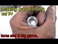 Making Barrel Rifling with Lathe | Laras Alur Delapan Big Game