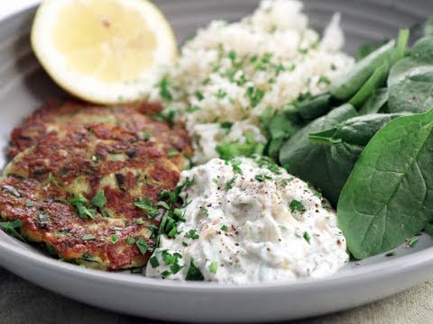 Zucchini Och Morotsbiffar Utan Halloumi