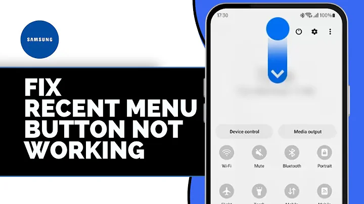 How to Fix Recent Menu Button Not Working on Samsung (2025 Guide)